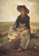 Jean Francois Millet, Shepherdess